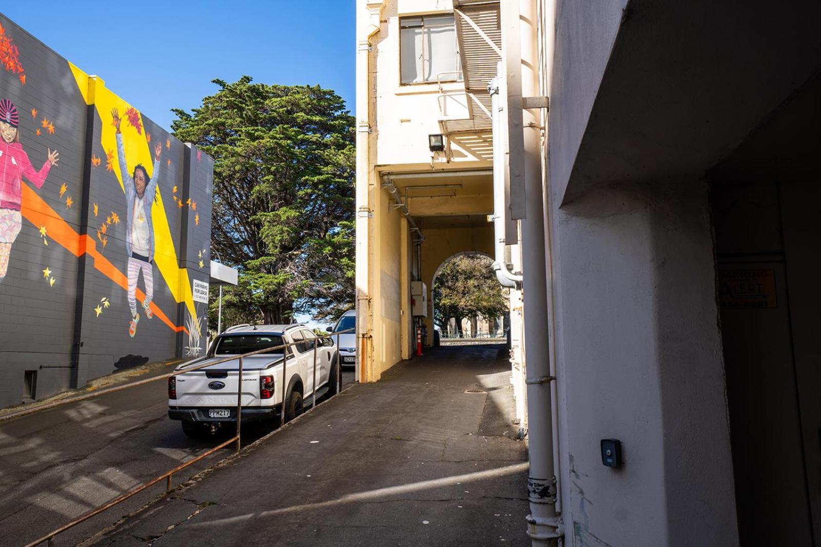 Deluxe Inner-City Apartment On Moray Dunedin Exteriör bild