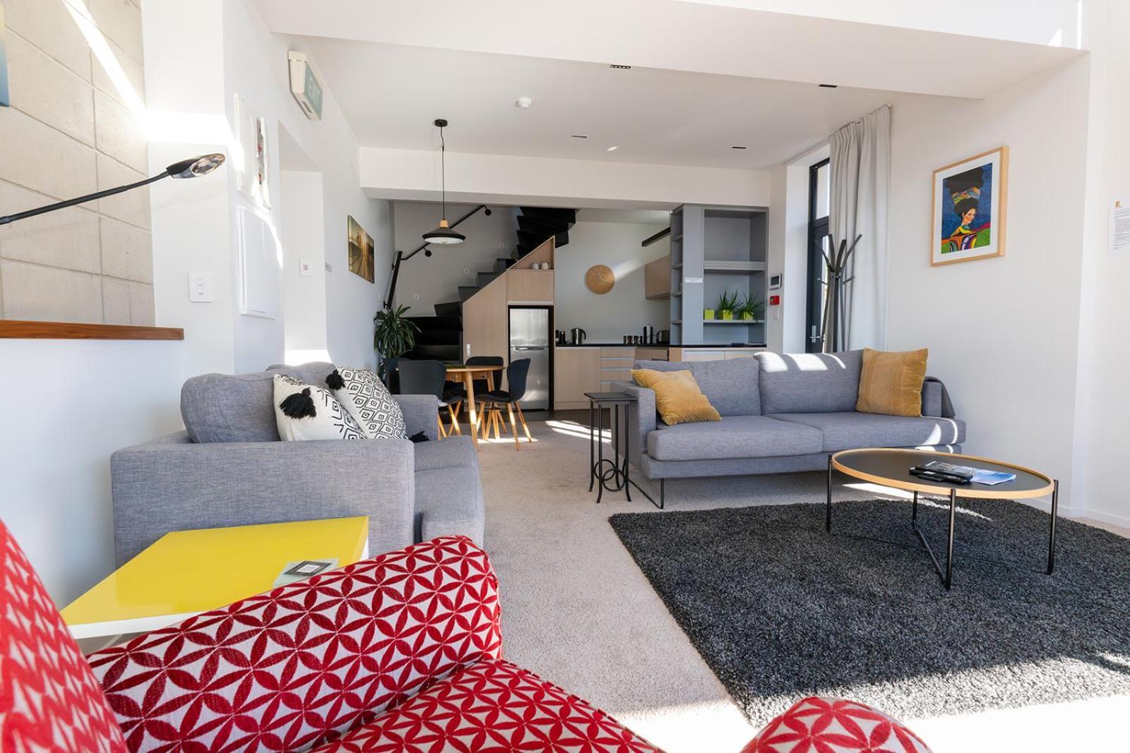 Deluxe Inner-City Apartment On Moray Dunedin Exteriör bild